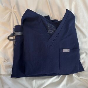 Figs Scrub Set - Navy